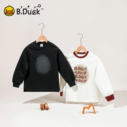 B.Duck小黄鸭童装春秋圆领卫衣110-165 BF3608999 商品图0