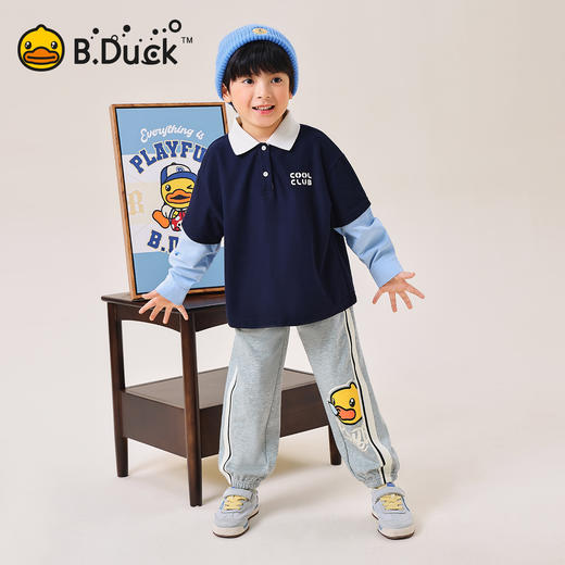 B.Duck小黄鸭童装春秋针织长裤105-150 BF3663082 商品图1