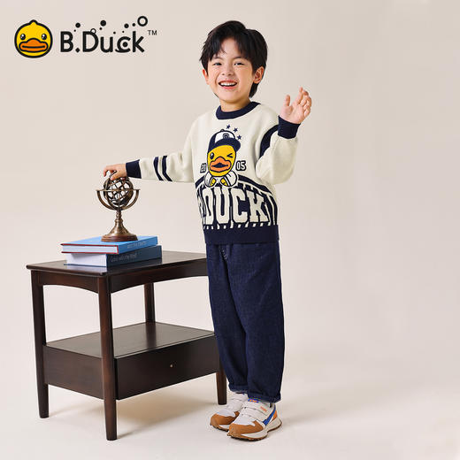 B.Duck小黄鸭童装春秋套头针织衫105-150 BF3612081 商品图1