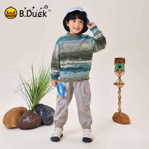 B.Duck小黄鸭童装春秋套头针织衫105-150 BF3612020 商品图1
