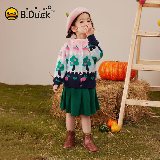 B.Duck小黄鸭童装春秋针织开衫90-130 FF3612041 商品图1