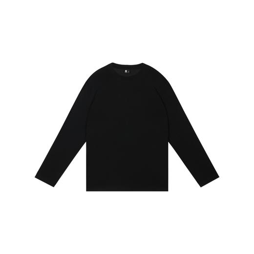 oneup羊毛圆领宽松长袖T恤 商品图8