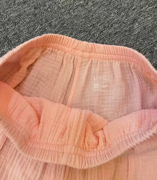 全棉时代女士空气褶皱纱家居套装 商品图8