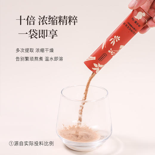 正安国货·五红枸杞花生汤 以红养红经典古方颗粒制剂 速冲五红汤 8g*15袋 商品图5