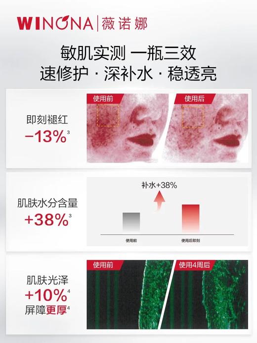 薇诺娜舒敏保湿特护精华水120ml 商品图2