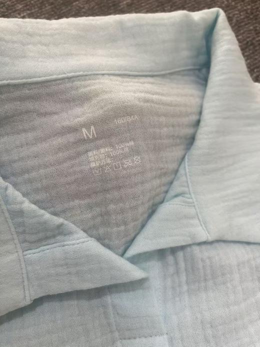 全棉时代女士空气褶皱纱家居套装 商品图4