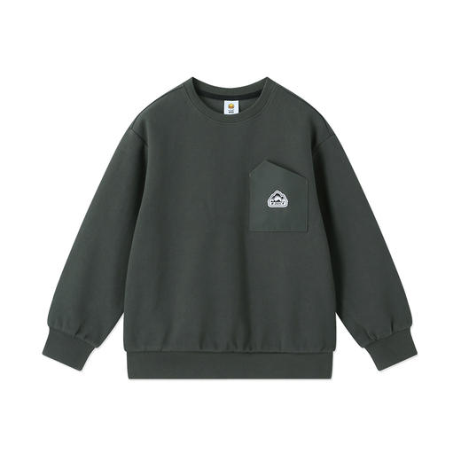 B.Duck小黄鸭童装春秋圆领卫衣110-165 BF3608525 商品图3