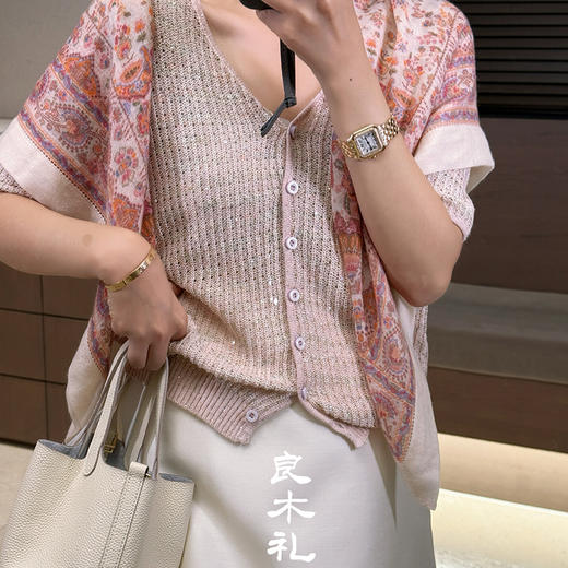 【预售7天】良木礼亮片开衫（732705） 商品图3