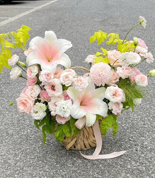 粉色佳人 · 花篮 商品图1