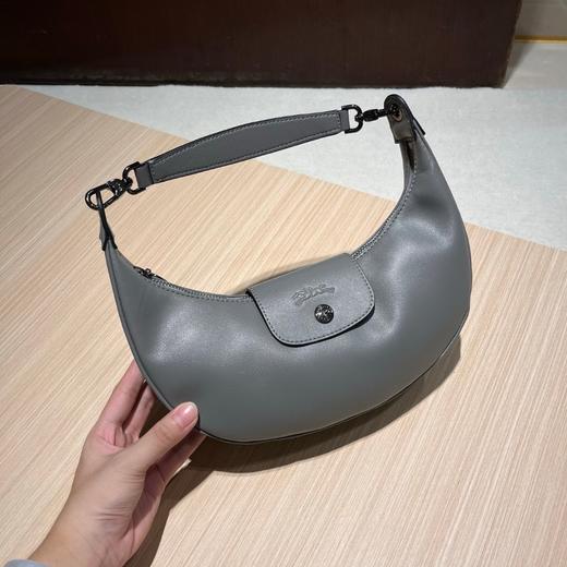 珑骧新款牛皮月牙包腋下包单肩包手提斜挎包 商品图3