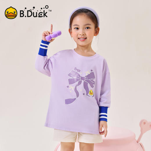 B.Duck小黄鸭童装春秋长袖T恤110-160 FF3606063 商品图0