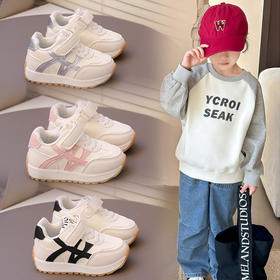 【软底小白鞋，时尚春秋运动鞋！】儿童阿甘鞋鞋子2025新款 女童春秋运动鞋 男童软底小白鞋 休闲鞋时尚-QA