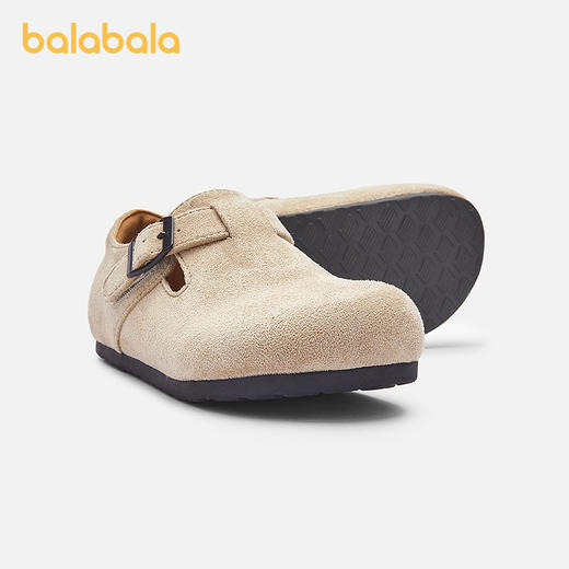 巴拉巴拉童鞋女童勃肯鞋2025新款春秋公主鞋潮流软底鞋子复古时尚 商品图1