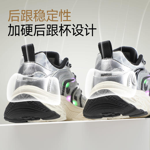 B.Duck小黄鸭童鞋春秋儿童休闲鞋灯鞋27-34 B3686832 商品图6