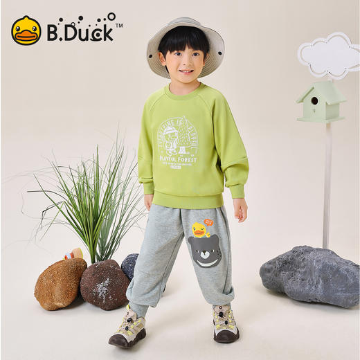 B.Duck小黄鸭童装春秋针织长裤105-150 BF3663020 商品图1