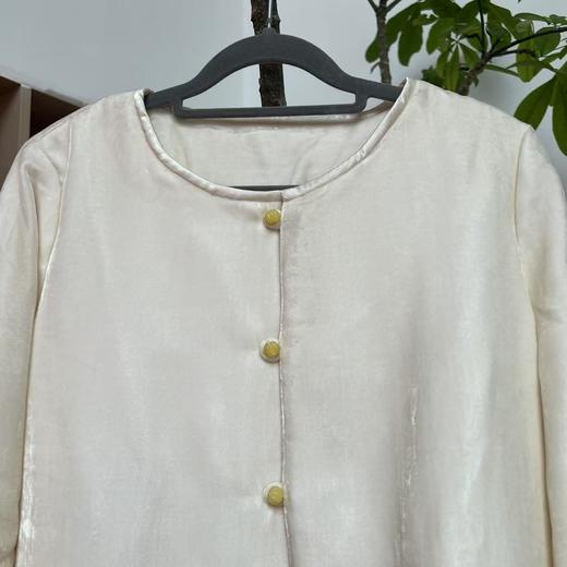 【抖音专属】新中式棉外套（24802167-山茶花-高定款） 商品图1