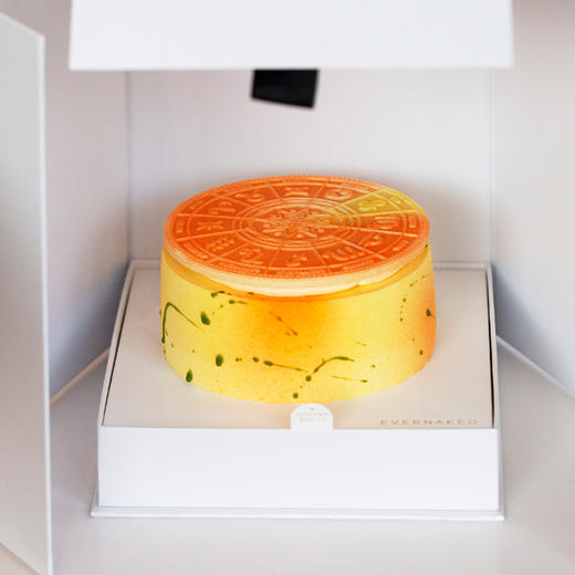 即将下架！2025尊贵版「狮子座」开心果热带柑橘味蛋糕｜十二星座唯美星空系列 商品图7