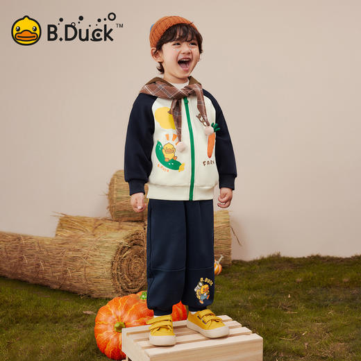 B.Duck小黄鸭童装春秋针织外套90-130 BF3607002 商品图1
