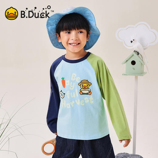 B.Duck小黄鸭童装春秋长袖T恤110-160 BF3606001 商品图0