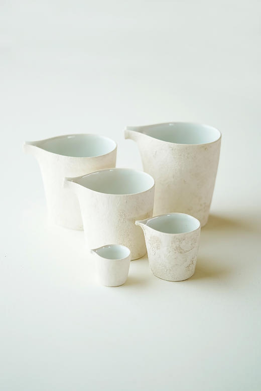 安藤雅信55内青白亮釉泥釉细长片口 商品图1