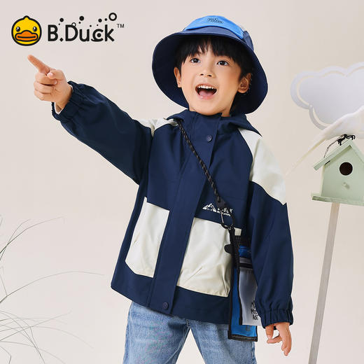 B.Duck小黄鸭童装春秋风衣外套105-160 BF3611010 商品图0