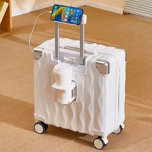 【趣味生活，始于行李箱！】小型登机箱18寸女 轻便旅行学生拉杆箱 20寸男网红小巧行李箱轻盈-QA 商品图5