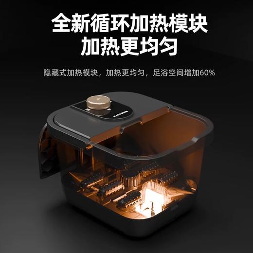 KASJ 凯诗捷 泡脚桶 全自动 家用恒温加热洗脚盆 电动按摩足浴盆 深桶过小腿 智能温控洗脚桶 商品图8
