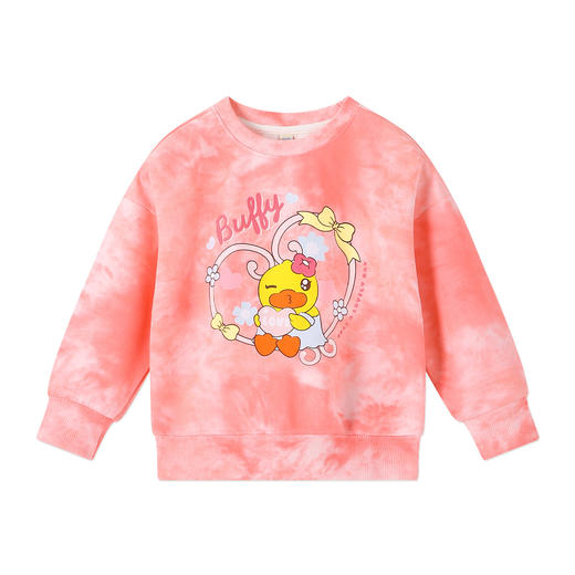 B.Duck小黄鸭童装春秋圆领卫衣110-160 FF3608068 商品图3