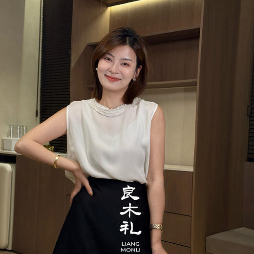 【预售7天】良木礼真丝羊毛半裙（Q3263） 商品图2