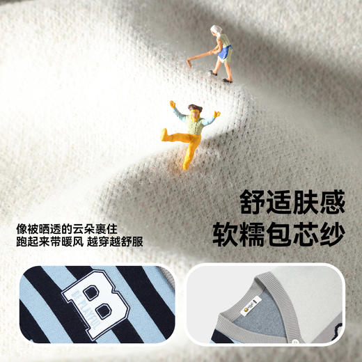 B.Duck小黄鸭童装春秋针织开衫105-150 BF3612083 商品图2