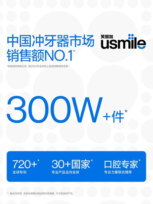 usmile笑容加云母白便携式冲牙器C10 商品图6