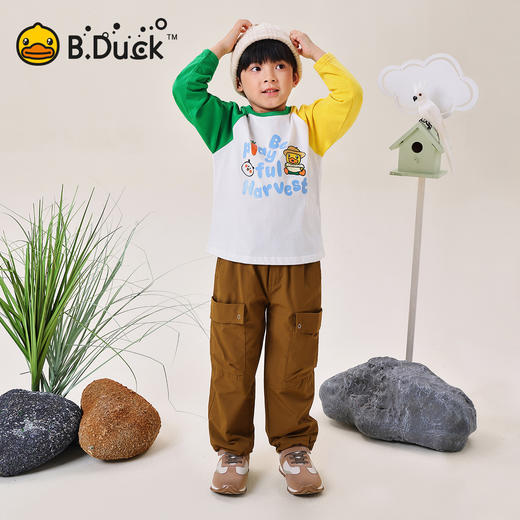 B.Duck小黄鸭童装春秋长袖T恤110-160 BF3606001 商品图1