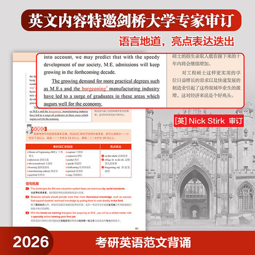 2026考研英语范文背诵(苹果英语考研红皮书） 商品图7
