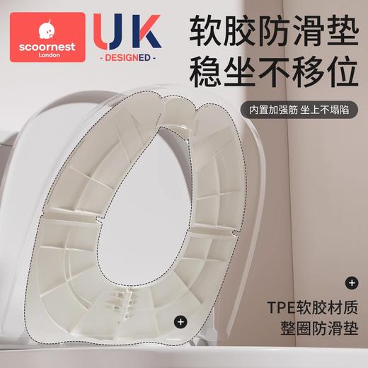 科巢儿童折叠马桶坐便圈男女宝宝便携软垫马桶垫旅行辅助如厕神器 商品图2