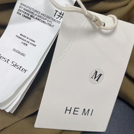 中秋大力度清仓~（不支持退）HEMl品牌 撞色假两件休闲连衣裙-喜出 商品图8