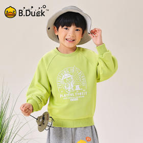 B.Duck小黄鸭童装春秋圆领卫衣105-160 BF3608022