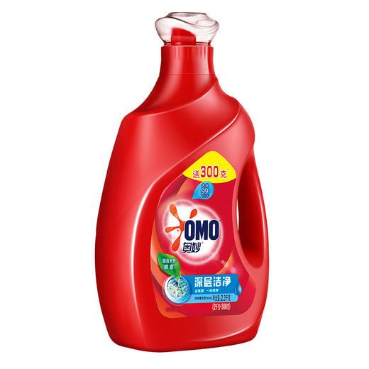 奥妙（OMO）深层洁净洗衣液洗衣液2.3kg 商品图2