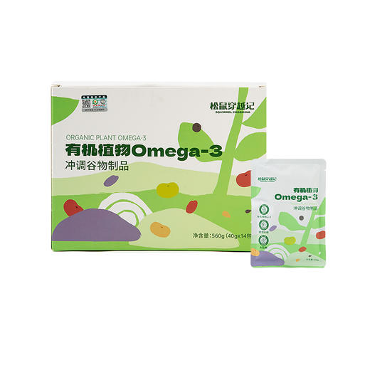 【春节预告：2月7-25日不发】松鼠穿越记有机植物Omega-3 商品图1