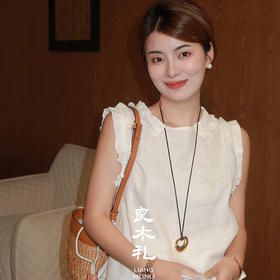 【部分现货】良木礼打褶亚麻背心（66865）