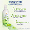 多芬（Dove)精华沐浴露多肉青提白玉豆乳香 620G 商品缩略图2