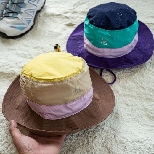 2025山系户外机能撞色渔夫帽！户外运动！透气凉感轻便渔夫帽！遮阳帽防晒帽子女款！ 商品图6