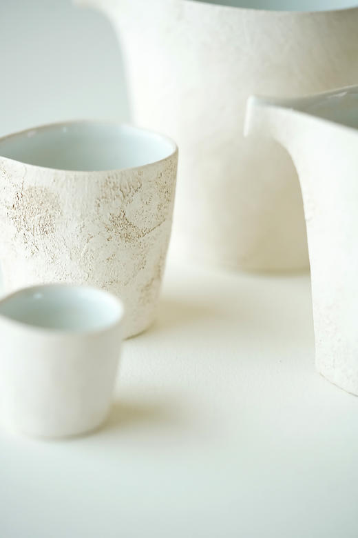 安藤雅信55内青白亮釉泥釉细长片口 商品图2