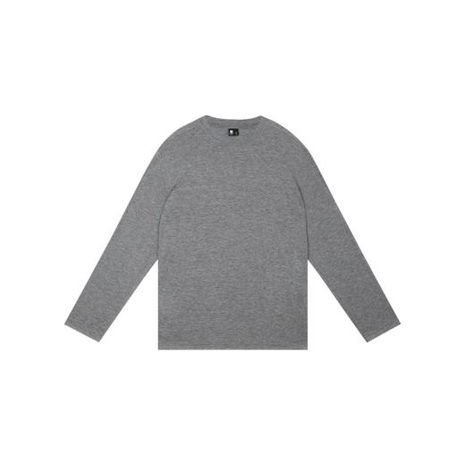 oneup羊毛圆领宽松长袖T恤 商品图5