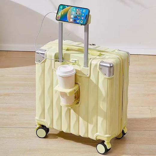 【趣味生活，始于行李箱！】小型登机箱18寸女 轻便旅行学生拉杆箱 20寸男网红小巧行李箱轻盈-QA 商品图10