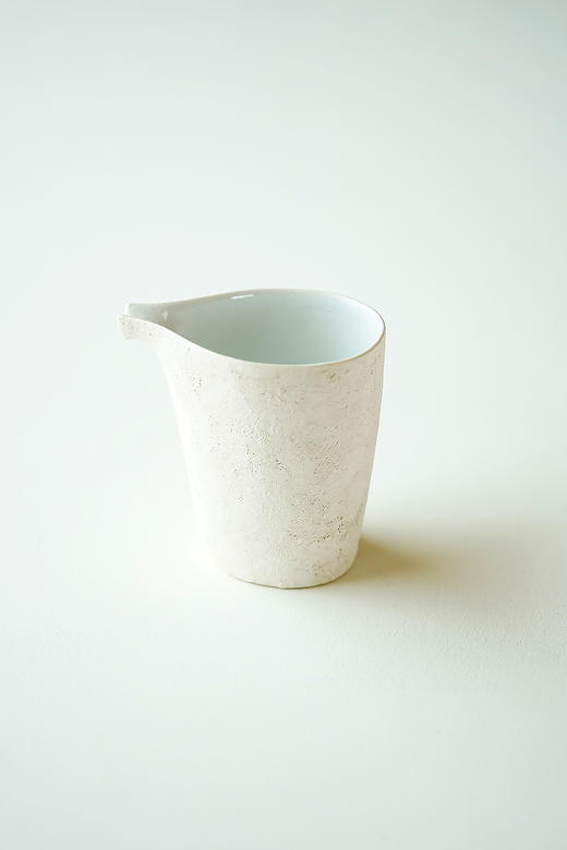 安藤雅信55内青白亮釉泥釉细长片口 商品图0