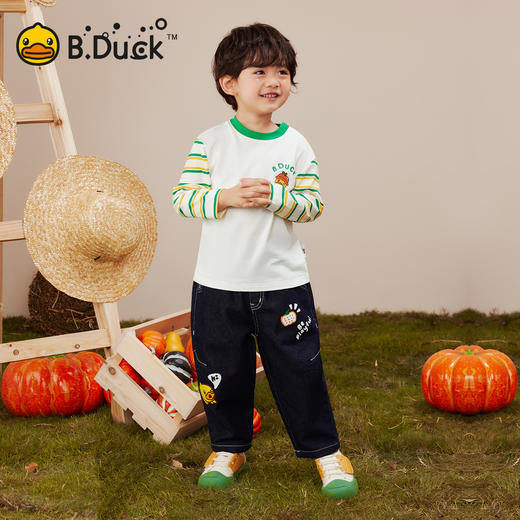 B.Duck小黄鸭童装春秋长袖T恤90-130 BF3606002 商品图1