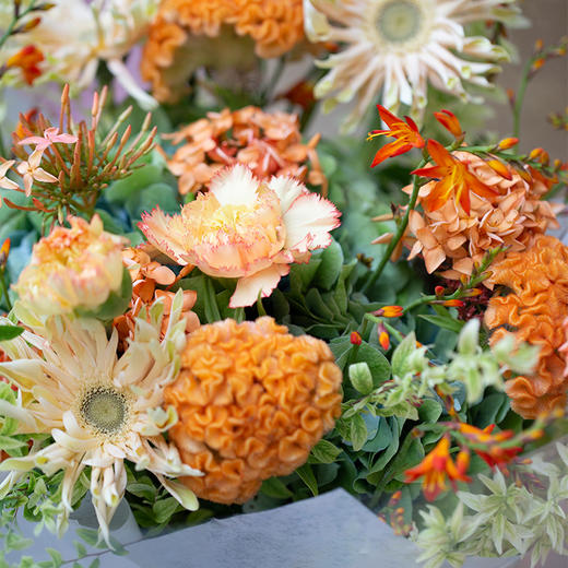 狮子座4款幸运花束｜十二星座随心定制系列 商品图4