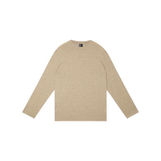 oneup羊毛圆领宽松长袖T恤 商品图6