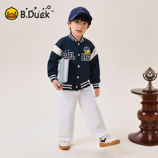 B.Duck小黄鸭童装春秋针织外套110-160 BF3607060 商品图2