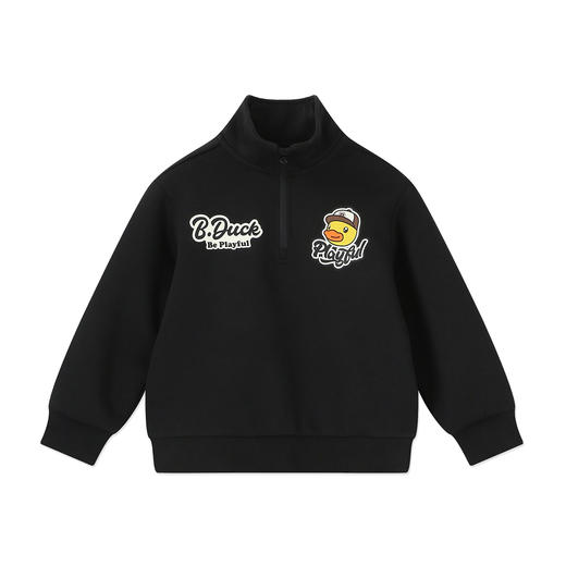 B.Duck小黄鸭童装春秋翻领卫衣110-160 BF3608071 商品图3